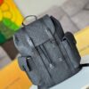 692f12824ecd253cf1078f13 Genuine Original Chip Version 🍾 Model: M20899 Full Leather Embossed Small Backpack 🎮 This Christopher Backpack Features a Compact Classic Design