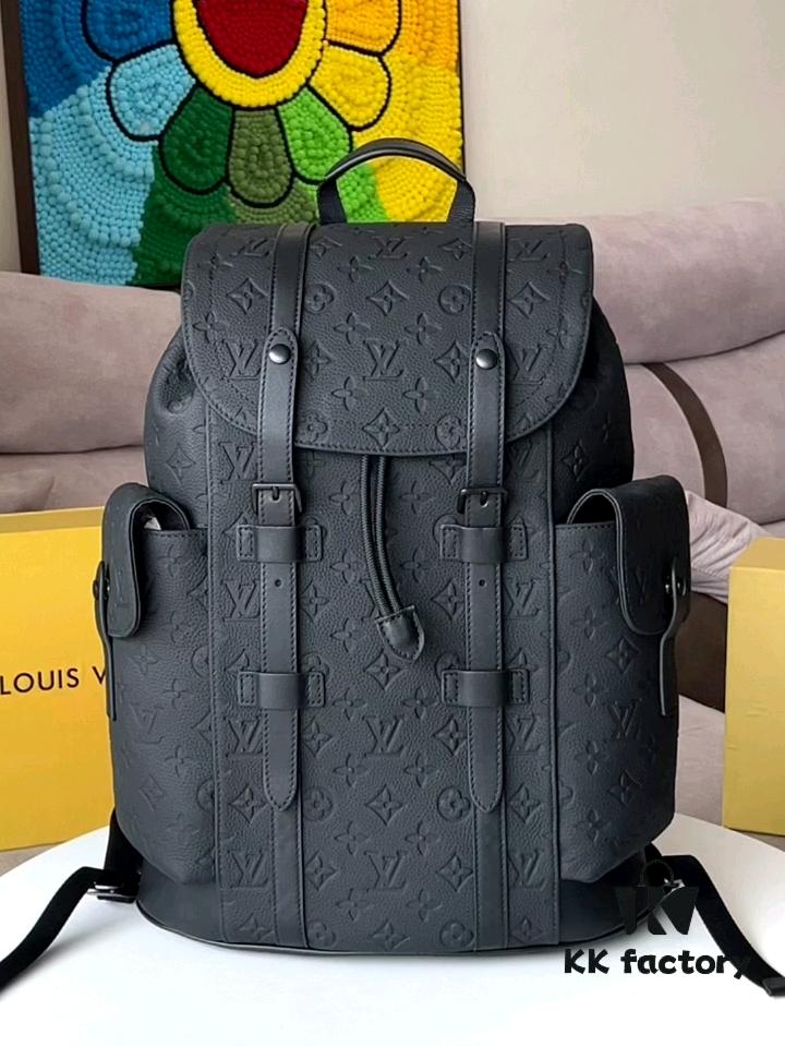 692f12834ecd253cf1078f16 M55699 Christopher Small Backpack - Durable Full-Metal Hardware with RFID-Encoding Chip, Spacious Urban Outdoor Daypack for Men