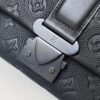 692f12944ecd253cf1078f2e Model: M23741 Original Factory Embossed Cowhide (M46794 Black Pattern) S-Cape Messenger Bag