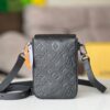 692f12a54ecd253cf1078f4b S-LOCK VERTICAL WEARABLE Wallet M81524 Khaki (Embossed)