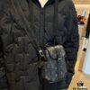 692f12b04ecd253cf1078f5d Original Chip Version 💥 Model: M82769 Black Flower Nano Christopher Bag