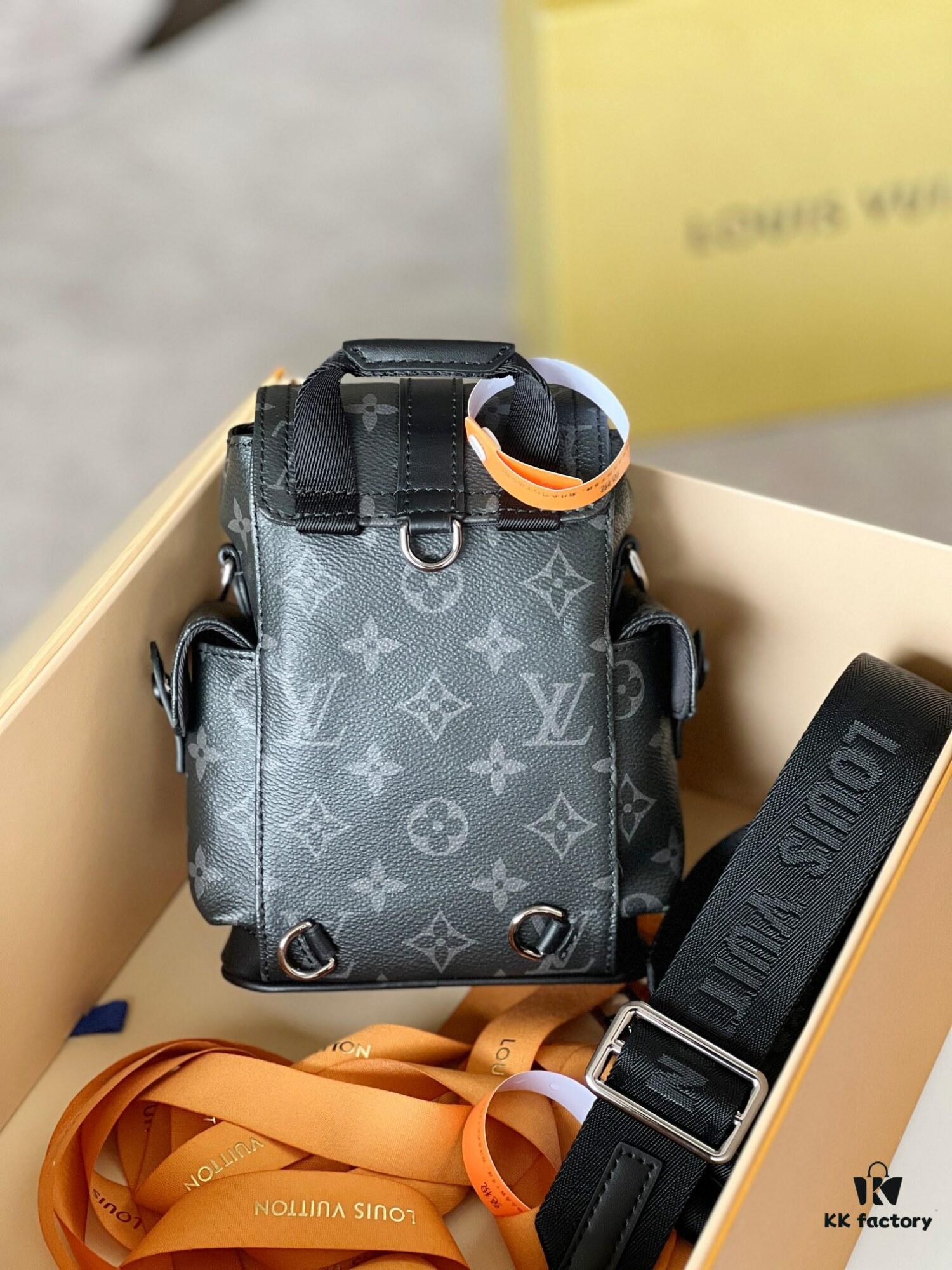 692f12b64ecd253cf1078f65 Top-Quality Original Stock M82769 Black Monogram Nano Christopher Mini Backpack for Men, 2024 New Arrival