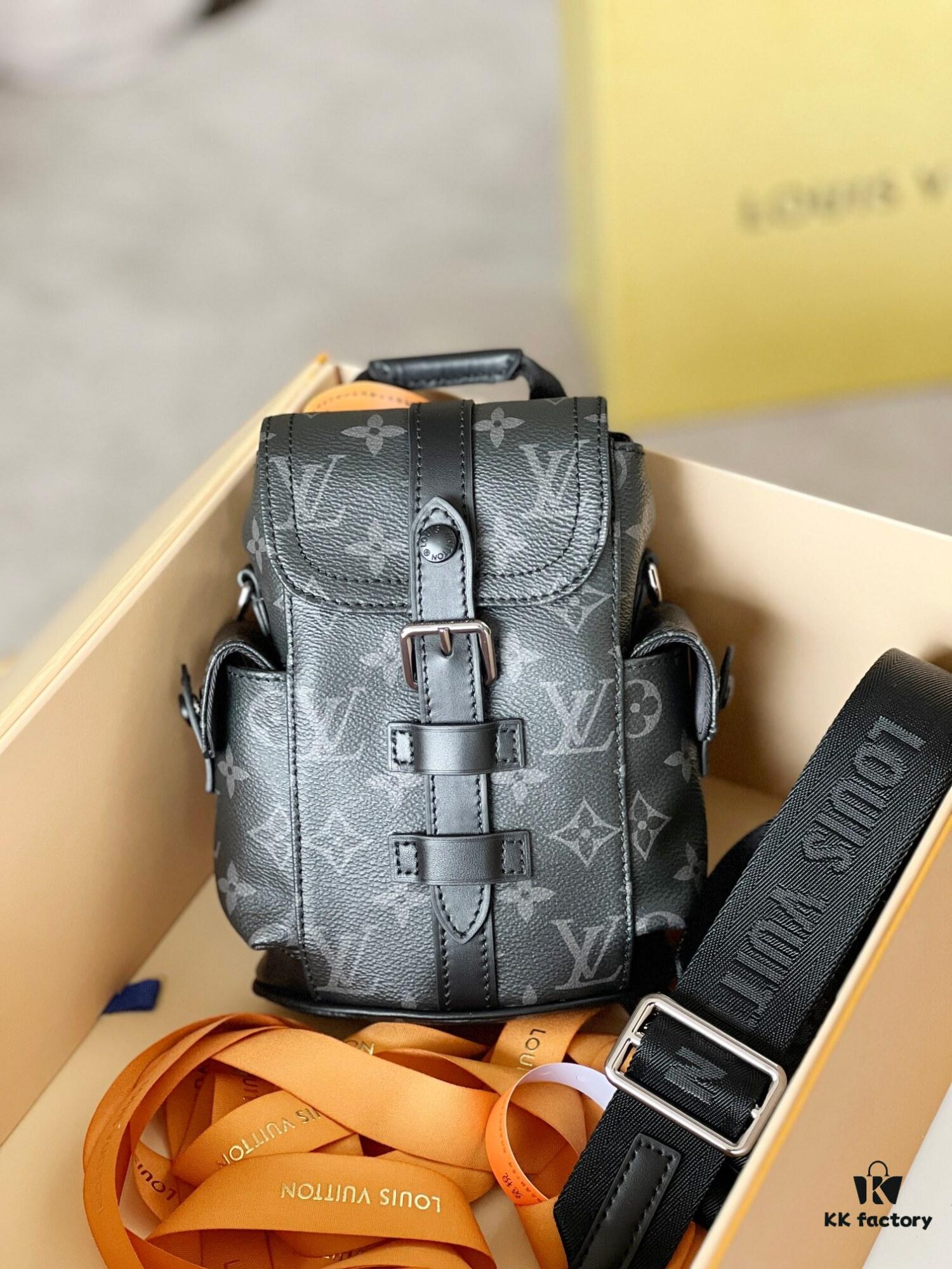 692f12b64ecd253cf1078f67 Top-Quality Original Stock M82769 Black Monogram Nano Christopher Mini Backpack for Men, 2024 New Arrival