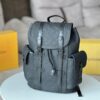 692f12c54ecd253cf1078f88 Genuine Original Chip Version 🍾 Model: M20899 Full Leather Embossed Small Backpack 🎮 This Christopher Backpack Features a Compact Classic Design