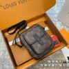 692f12e34ecd253cf1078fc1 LV CHRISTOPHER Men's Crossbody Camera Bag, Mini Messenger Bag, Phone Pouch, High-Capacity Replica Airplane Box