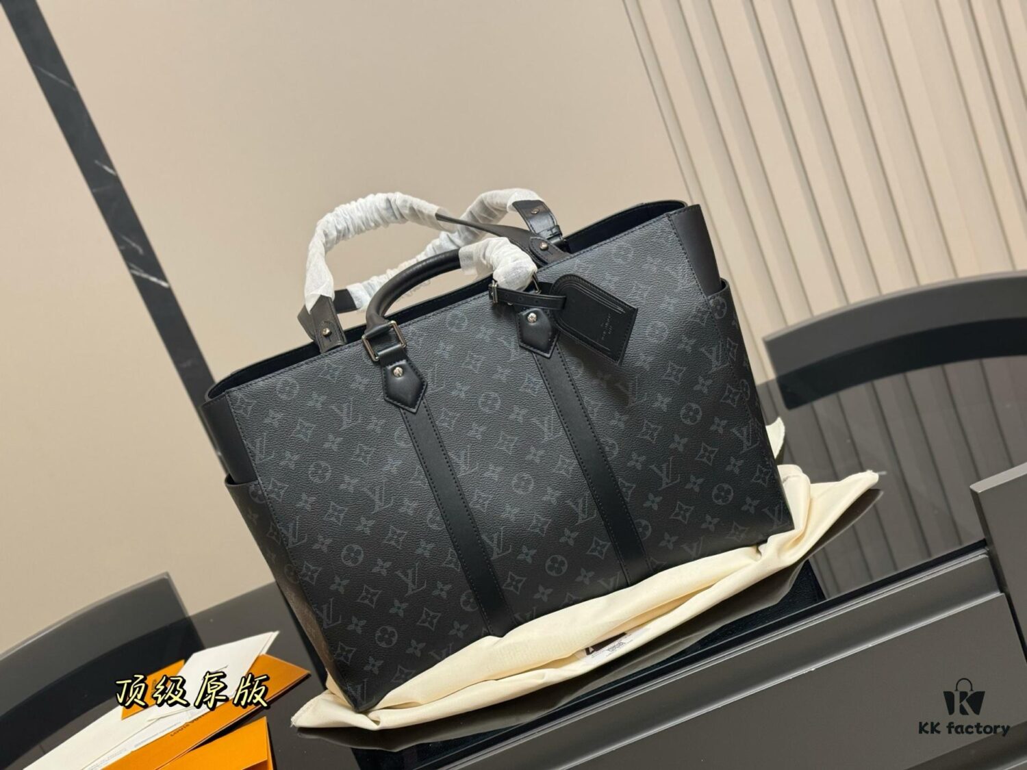 New Men's LV Sac Plat Original Briefcase