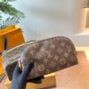 692f13494ecd253cf107907a Color-Changing Cowhide LV Fashion Cosmetic Bag, Dual-Zip Design, Classic Monogram, Imported Original PVC Material, Size: 27x13cm