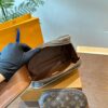 692f134a4ecd253cf107907d Color-Changing Cowhide LV Fashion Cosmetic Bag, Dual-Zip Design, Classic Monogram, Imported Original PVC Material, Size: 27x13cm
