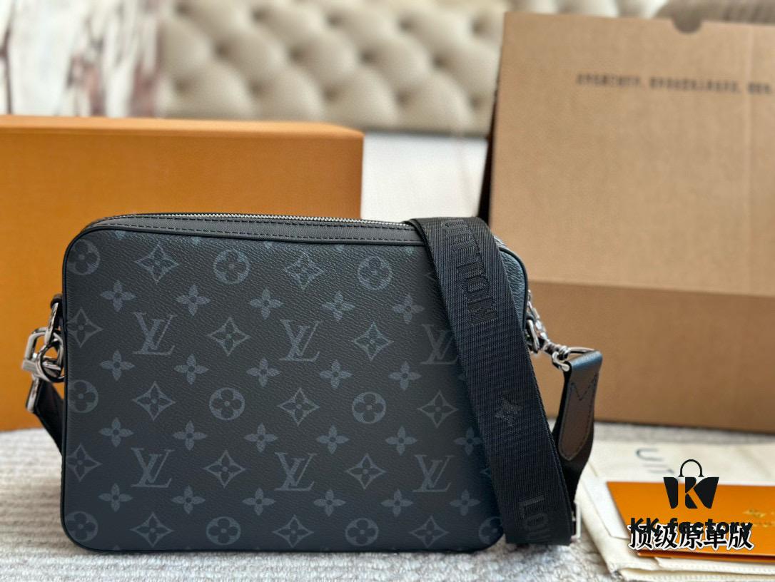 692f134b4ecd253cf1079081 Top Quality Original LV Men's Triple Combo 'Black Samurai' Three-Piece Set Trio Messenger Bag