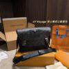 692f134f4ecd253cf1079085 LV Voyage Men's Black Warrior Messenger Bag Full Set Packaging ️ Size 30.22