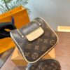 692f134f4ecd253cf1079089 Color-Changing Cowhide LV Fashion Cosmetic Bag, Dual-Zip Design, Classic Monogram, Imported Original PVC Material, Size: 27x13cm