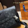 692f13504ecd253cf107908a LV Voyage Men's Black Warrior Messenger Bag Full Set Packaging ️ Size 30.22