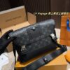 692f13534ecd253cf1079090 LV Voyage Men's Black Warrior Messenger Bag Full Set Packaging ️ Size 30.22