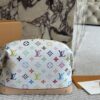 L Brand Makeup Bag, 28*16cm, Dual-Zip Travel Toiletry Case