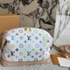 L Brand Makeup Bag, 28*16cm, Dual-Zip Travel Toiletry Case