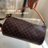 692f138f4ecd253cf1079112 Replica Cowhide LV Men's Soft Polochon Cylindrical Bag