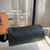 692f13904ecd253cf1079114 Replica Cowhide LV Men's Soft Polochon Cylindrical Bag