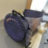 LV Men's Soft Polochon Cylindrical Bag
