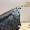 COACH Waist Bag, LV Same Style, New Men's Chest and Waist Bag, Dual-Purpose, Larger and More Stylish Than Old Version, Unisex