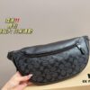 COACH Waist Bag, LV Same Style, New Men's Chest and Waist Bag, Dual-Purpose, Larger and More Stylish Than Old Version, Unisex