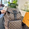 692f13bf4ecd253cf107917b High-Value Backpack: Versatile Commuter Classic Monogram Canvas and Cowhide Backpack, Most Stylish LV-Style Backpack for Men