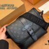 692f13c04ecd253cf107917f LV Men's Messenger Bag VOYAGER Foldable Box Plane Box Size: 25*22cm