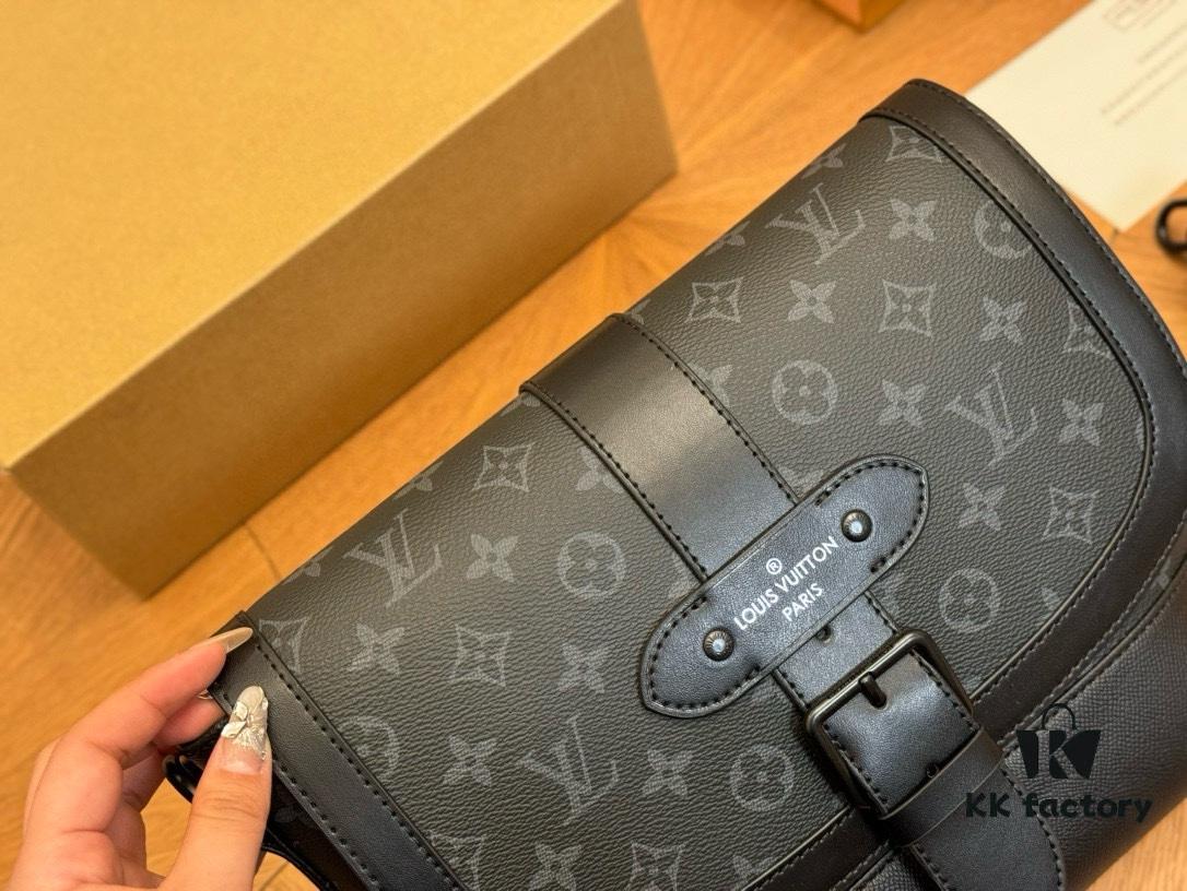 692f13c04ecd253cf1079180 LV Men's Messenger Bag VOYAGER Foldable Box Plane Box Size: 25*22cm
