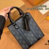 692f13c34ecd253cf1079188 LV Men's Sac Plat VOYAGER Tote Bag with Foldable Aircraft Box, Size: 22.19cm