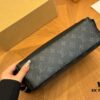 692f13c84ecd253cf1079197 LV Men's Messenger Bag VOYAGER Foldable Box Style Size 28*25cm