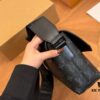 LV Men's Messenger Bag VOYAGER Foldable Box Airplane Box Size: 28*18cm