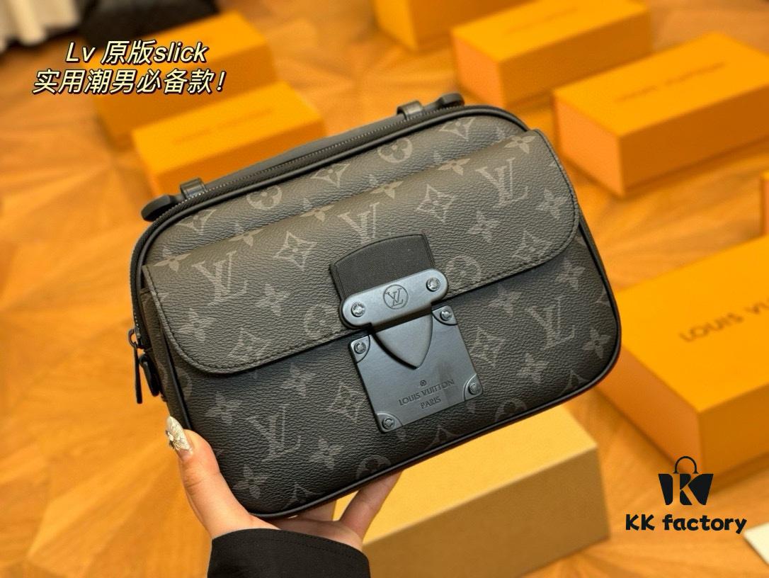 New Men's Messenger Bag with Foldable Aircraft Box Packaging