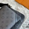 692f13e84ecd253cf10791db Top Quality Original LV Men's Triple Combo Black Warrior Three-Piece Set Trio Messenger Bag