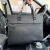 692f14194ecd253cf107923e High-End New Arrival 'Louis Vuitton' LV Briefcase, Men's Leather Trim Briefcase, Premium Imported Original Fabric, High-Definition Metal Logo, Smooth Zippers, Fine Edging, Exquisite Craftsmanship