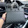 692f141a4ecd253cf1079241 High-End New Arrival 'Louis Vuitton' LV Briefcase, Men's Leather Trim Briefcase, Premium Imported Original Fabric, High-Definition Metal Logo, Smooth Zippers, Fine Edging, Exquisite Craftsmanship