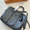 LV 2024 New Arrival Early Summer Men's Briefcase Handheld Crossbody Large-Capacity Travel Bag