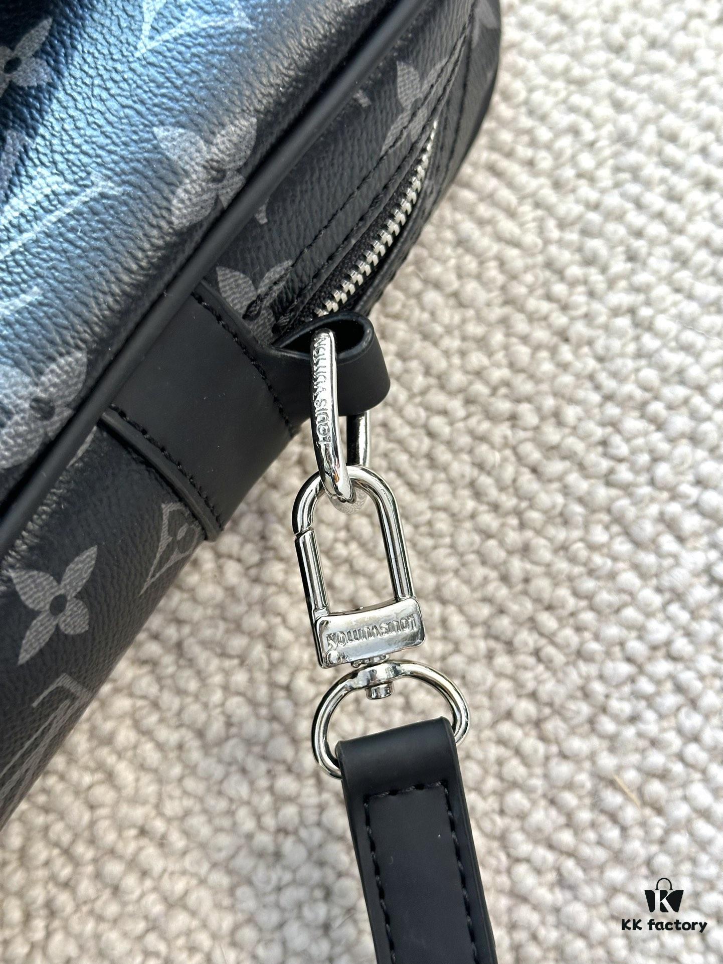 LV 2024 New Arrival Early Summer Men's Briefcase Handheld Crossbody Large-Capacity Travel Bag