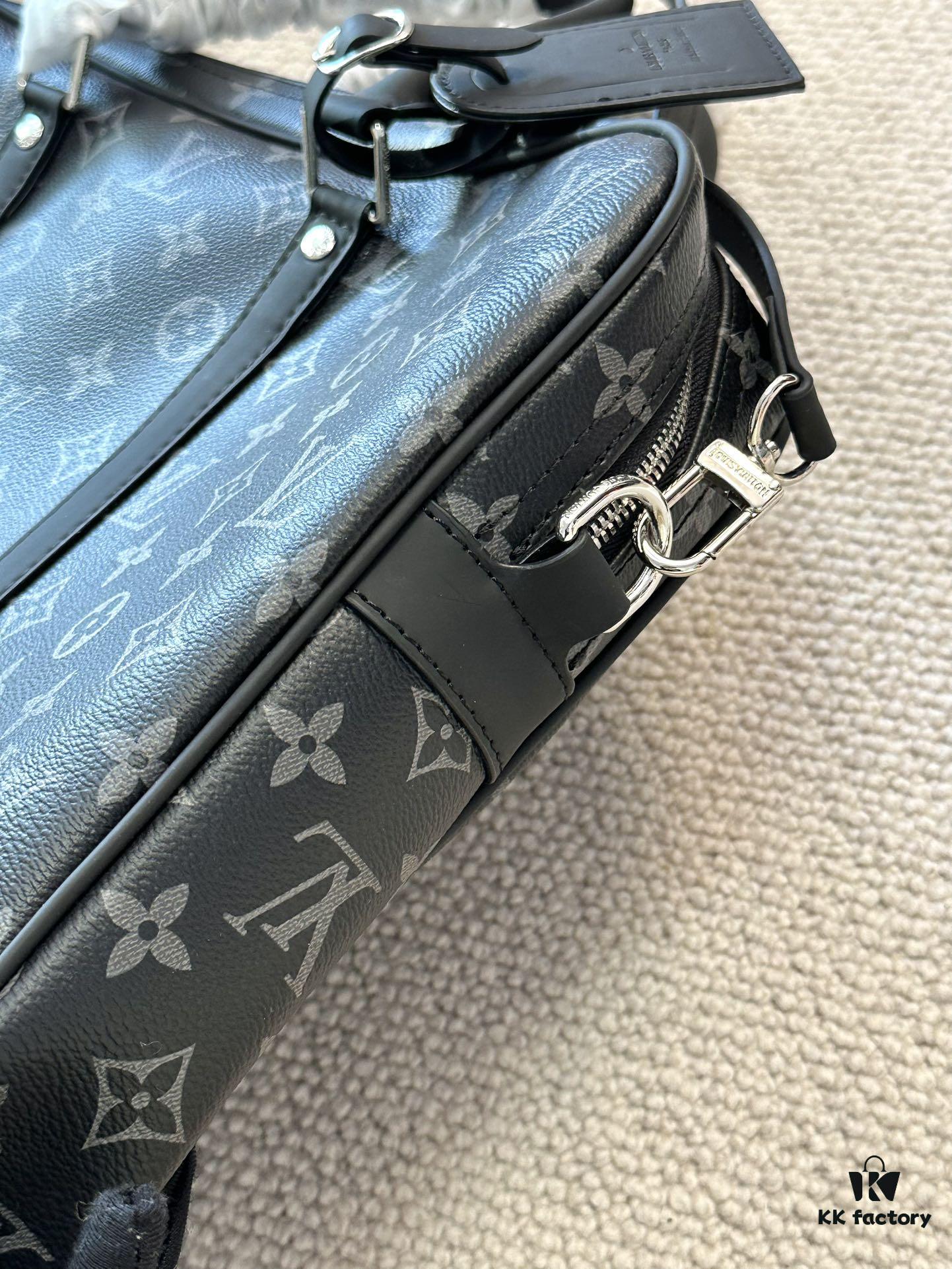 LV 2024 New Arrival Early Summer Men's Briefcase Handheld Crossbody Large-Capacity Travel Bag