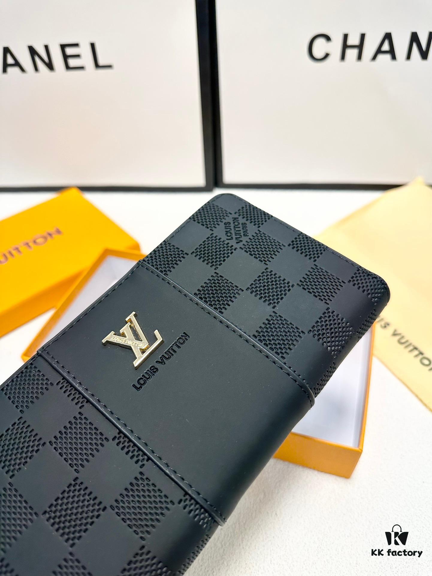 LV New Men's Hand Bag, Black, Size 20x10