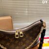692f14574ecd253cf1079295 Top Quality Original Order Pure Cowhide Full Steel Hardware LV Boulogne Messenger Bag Horn Bag