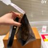 692f14584ecd253cf1079298 Top Quality Original Order Pure Cowhide Full Steel Hardware LV Boulogne Messenger Bag Horn Bag