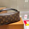 692f145a4ecd253cf107929a Top Quality Original Order Pure Cowhide Full Steel Hardware LV Boulogne Messenger Bag Horn Bag