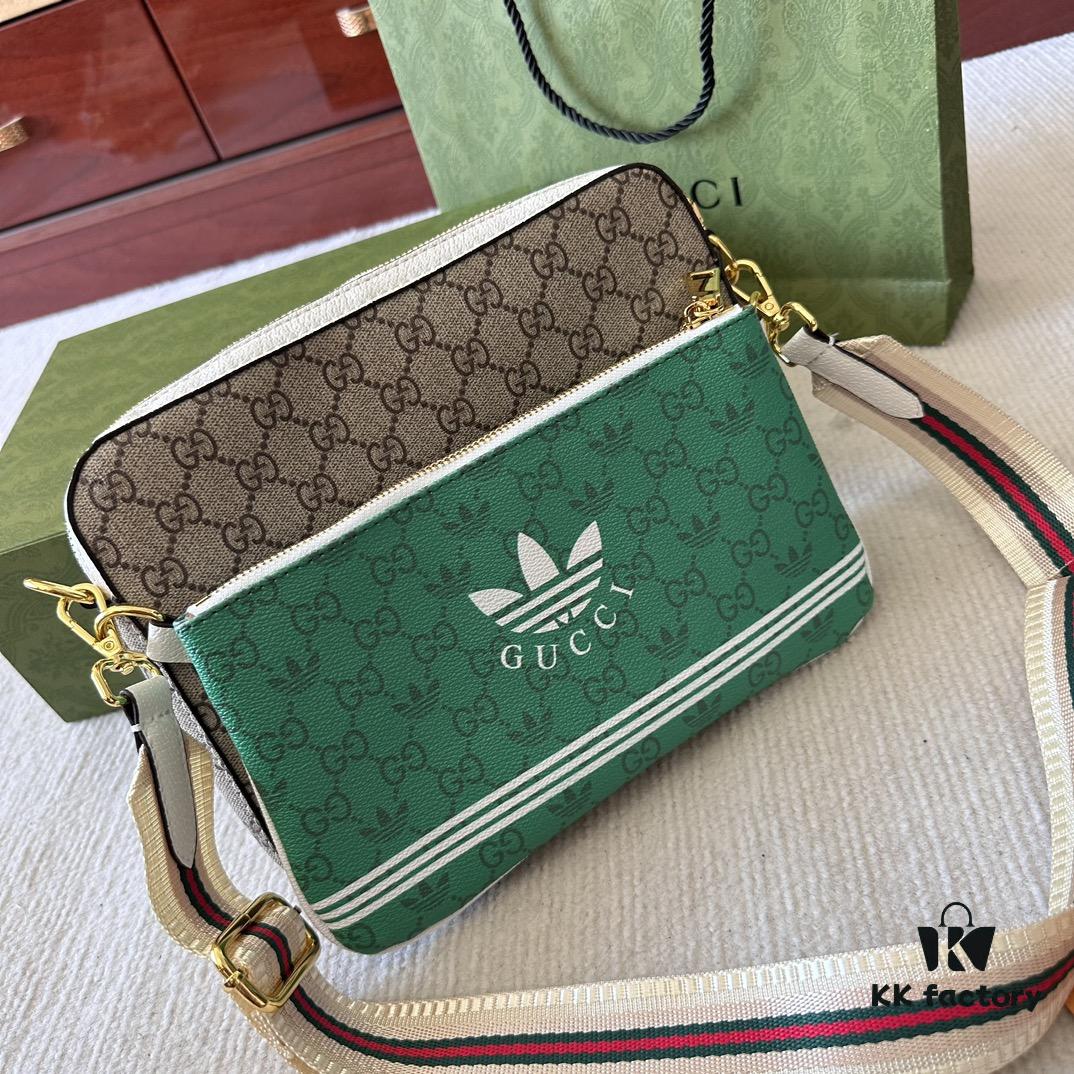 692f145c4ecd253cf107929d LV Gucci Men's Three-in-One Crossbody Bag, Foldable Gift Box Packaging, Original Order Quality, Imported Premium Fabric