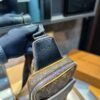 LV Louis Vuitton Men's 2023 New SAUMUR Classic Monogram Coated Canvas Crossbody Chest Bag