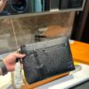 692f14644ecd253cf10792ae LV New Men's Clutch Bag, Stylish and Youthful Design, Compact Camera-style Pouch with Adjustable Strap