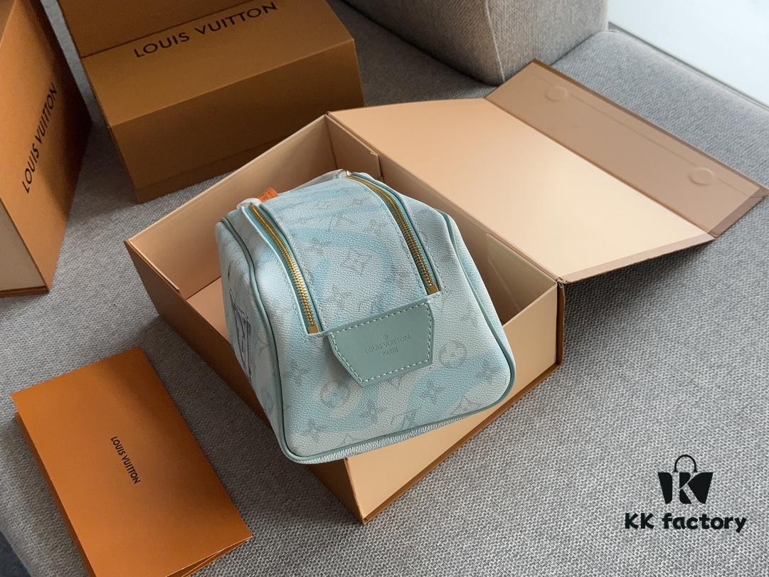 692f146c4ecd253cf10792bd L Brand Makeup Bag, 26*16cm, Dual-Zip Travel Toiletry Case