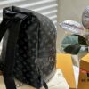 692f14754ecd253cf10792cb Authentic LV Men's Discovery Donald Duck Graffiti Backpack in Genuine Cowhide