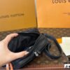 692f147b4ecd253cf10792da LV Latest Men's Camera Bag Nano Alpha Black Floral Embossing Full Set Packaging