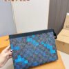 LV Men's Clutch Bag, Full Set Packaging, Dimensions 28 x 22