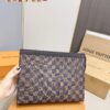 692f14894ecd253cf10792ee LV Men's Clutch Bag, Full Packaging, Dimensions 28 x 22