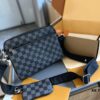 692f14a94ecd253cf1079324 LV Louis Vuitton Men's Crossbody Bag Three-in-One Foldable Gift Box + Official Airplane Box